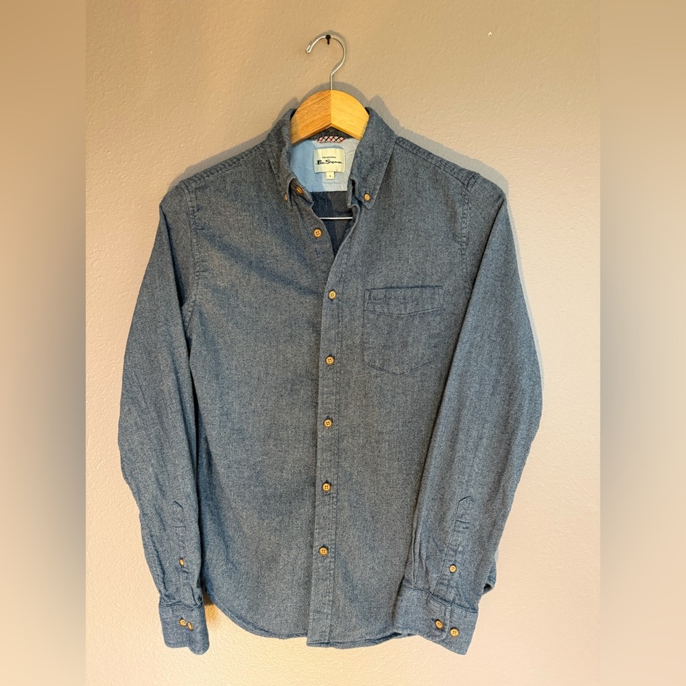 Ben Sherman Denim Chambray Shirt